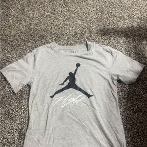 Gray Jordan Men's T-Shirt